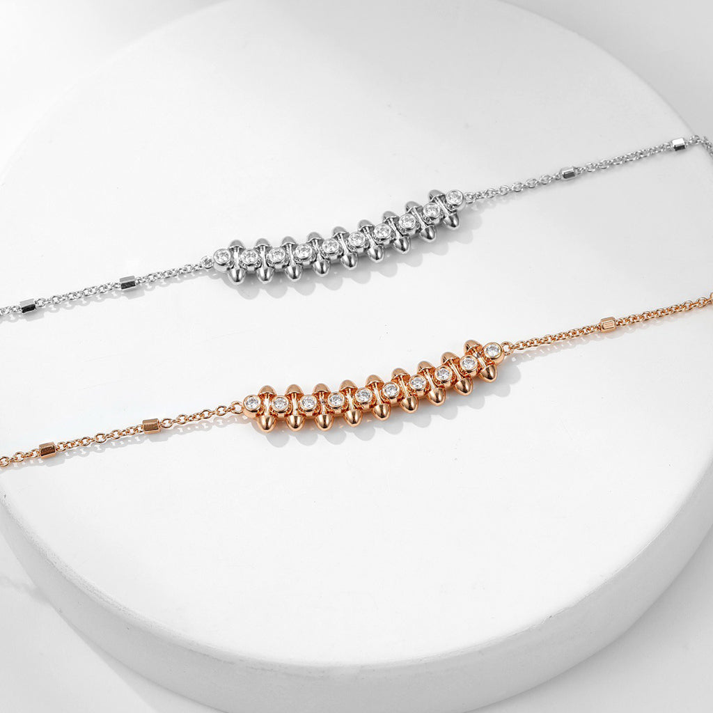 [Noble Aura jewelry]CLASH  MEDIUM DIAMOND NECKLACE