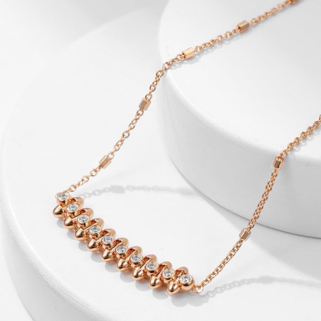 [Noble Aura jewelry]CLASH  MEDIUM DIAMOND NECKLACE