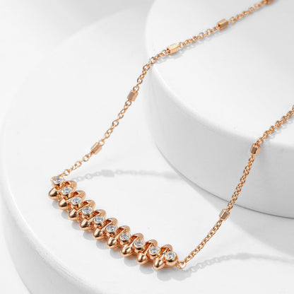 [Noble Aura jewelry]CLASH  MEDIUM DIAMOND NECKLACE