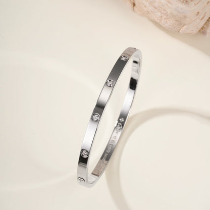[Noble Aura jewelry]LOVE BRACELET 3.65MM 10 DIAMONDS
