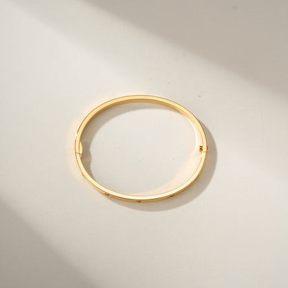 [Noble Aura jewelry]LOVE BRACELET 3.65MM 10 DIAMONDS