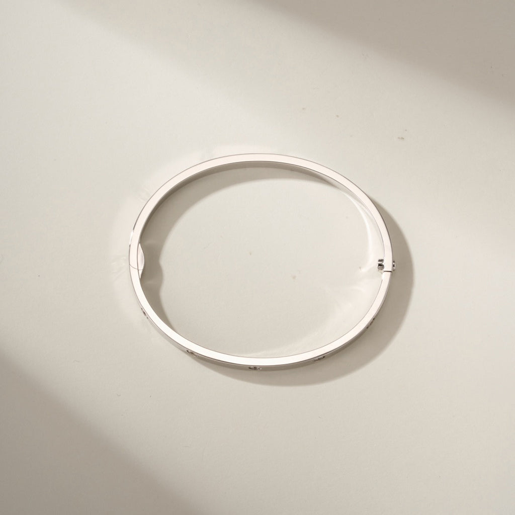 [Noble Aura jewelry]LOVE BRACELET 3.65MM 10 DIAMONDS