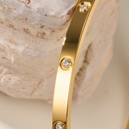 [Noble Aura jewelry]LOVE BRACELET 3.65MM 10 DIAMONDS