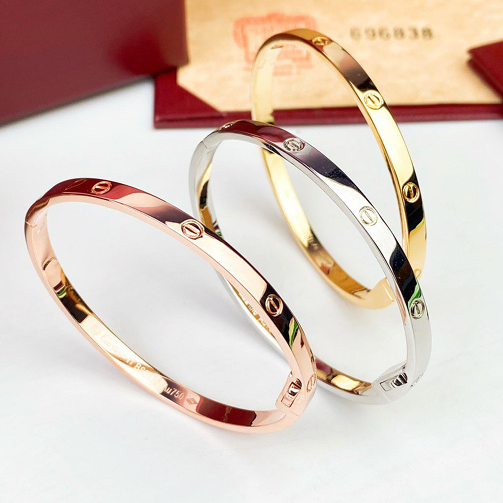 [Noble Aura jewelry]LOVE BRACELET 3.65MM NO DIAMONDS