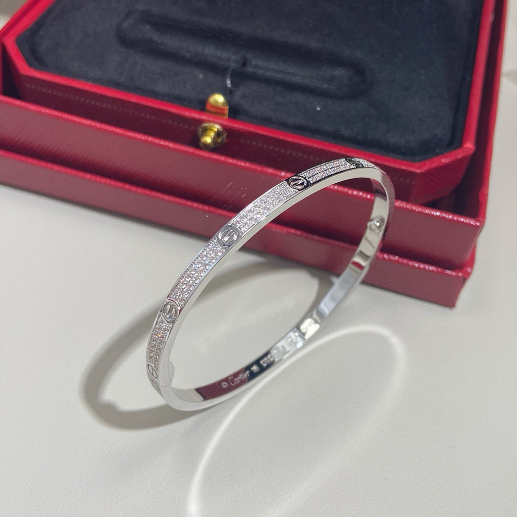 [Noble Aura jewelry]LOVE BRACELET 3.65MM DIAMOND-PAVED