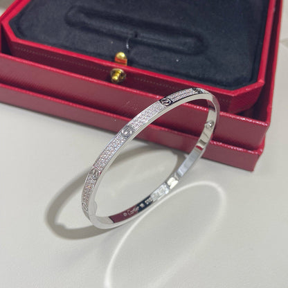 [Noble Aura jewelry]LOVE BRACELET 3.65MM DIAMOND-PAVED