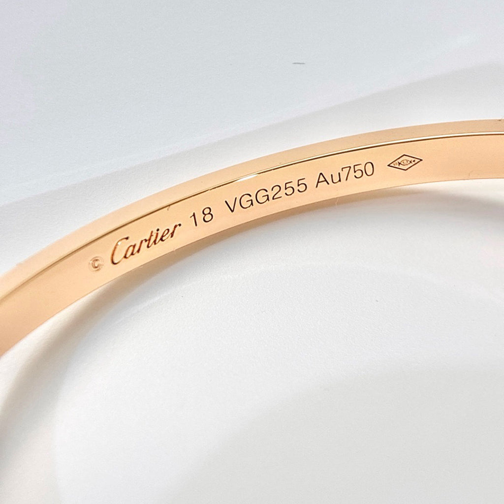 [Noble Aura jewelry]LOVE BRACELET 3.65MM DIAMOND-PAVED