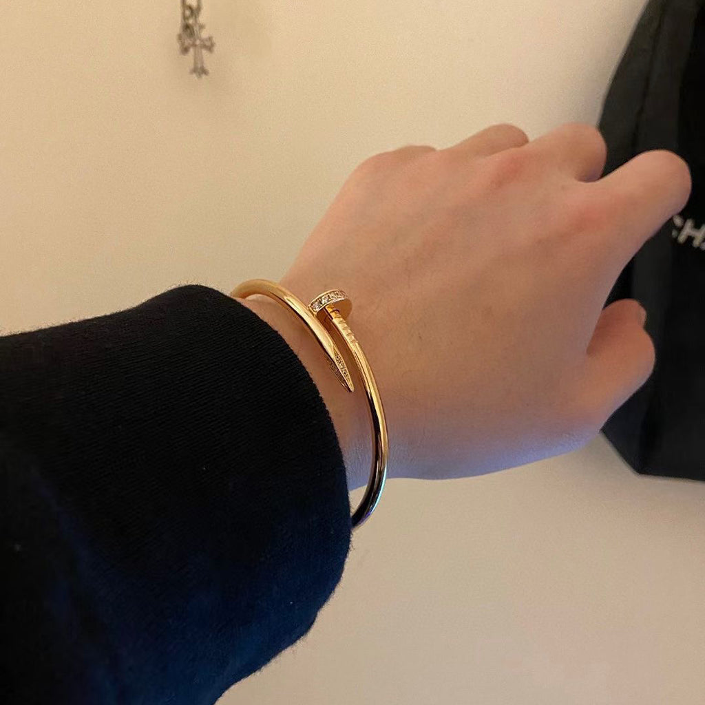 [Noble Aura jewelry]JUSTE BRACELET 2.5MM DIAMONDS
