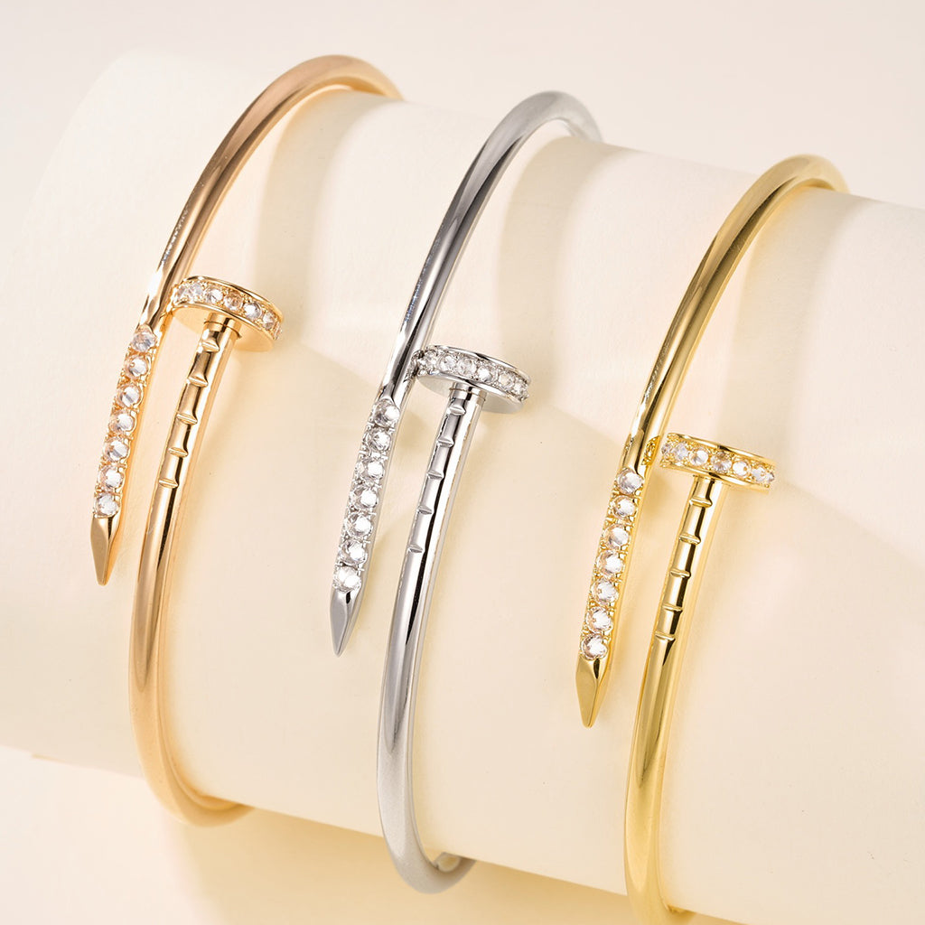 [Noble Aura jewelry]JUSTE BRACELET 2.5MM DIAMONDS