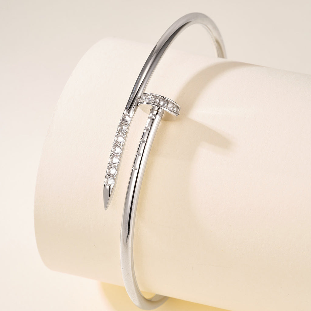 [Noble Aura jewelry]JUSTE BRACELET 2.5MM DIAMONDS