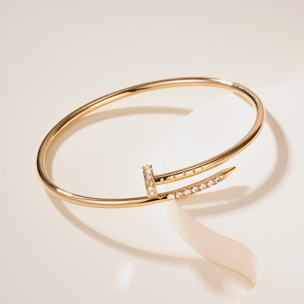 [Noble Aura jewelry]JUSTE BRACELET 2.5MM DIAMONDS