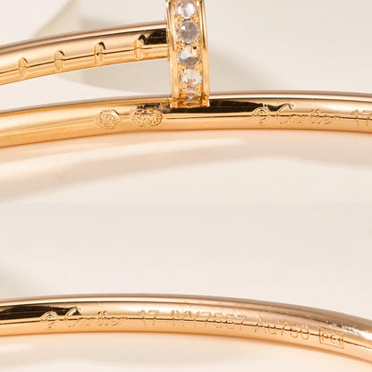 [Noble Aura jewelry]JUSTE BRACELET 2.5MM DIAMONDS