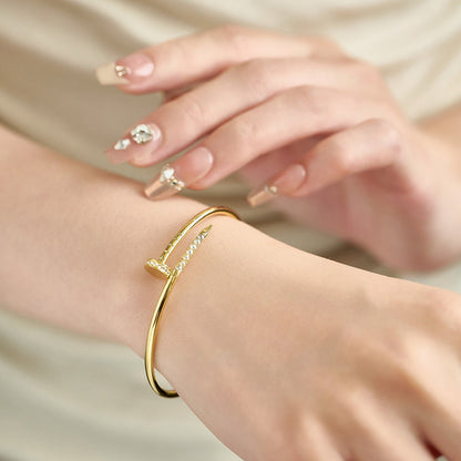 [Noble Aura jewelry]JUSTE BRACELET 2.5MM DIAMONDS