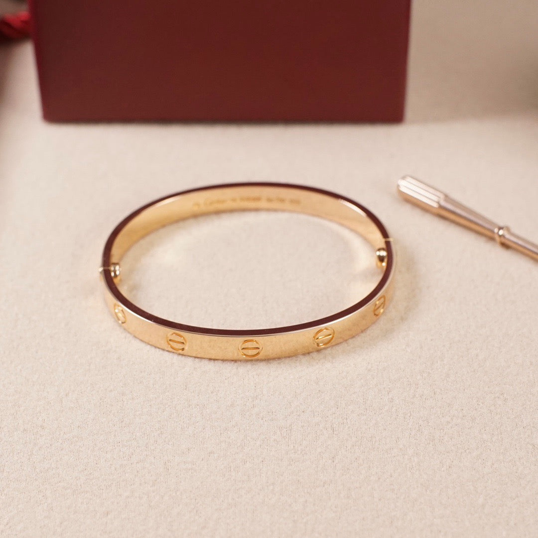 [Noble Aura jewelry]LOVE BRACELET 6.1MM NO DIAMONDS