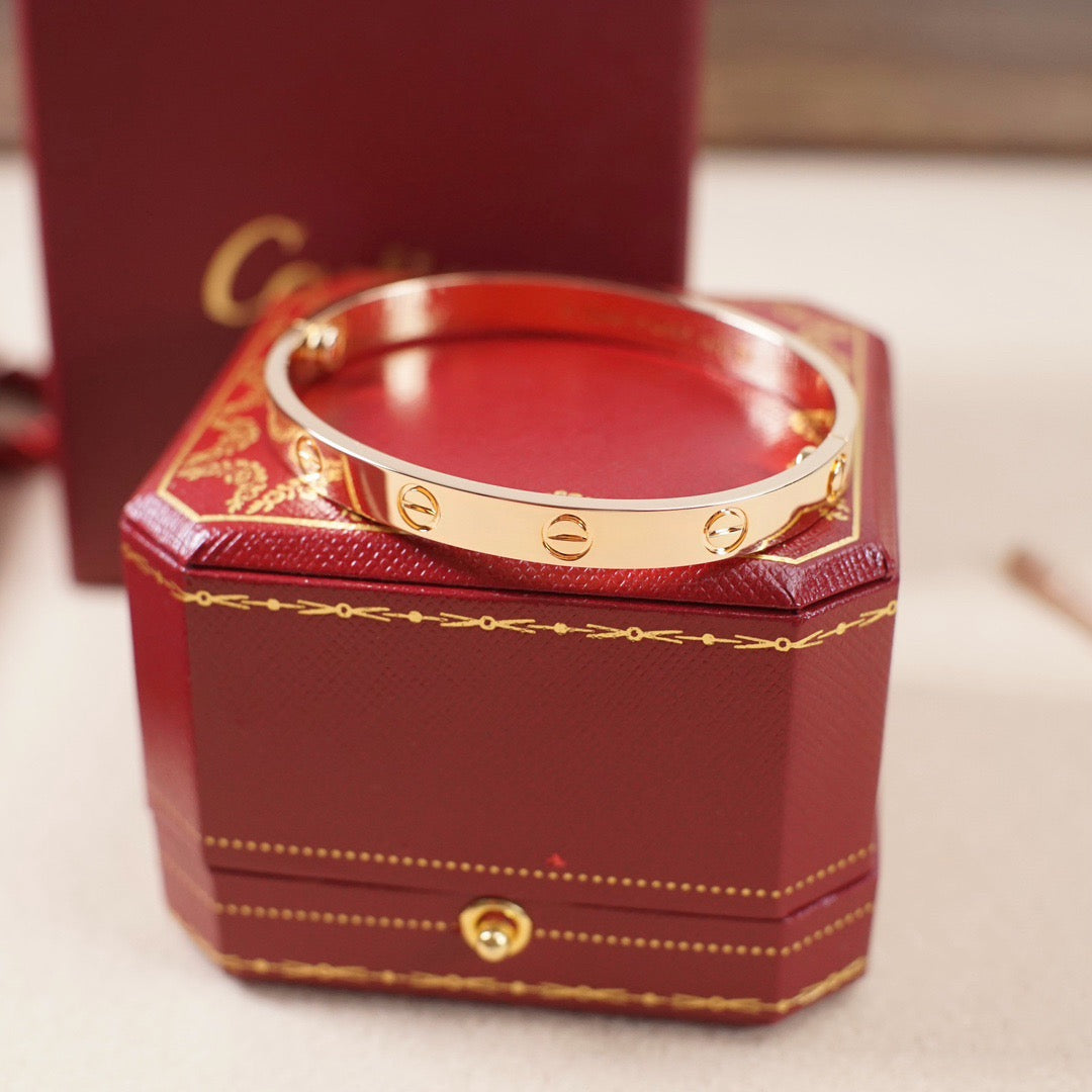 [Noble Aura jewelry]LOVE BRACELET 6.1MM NO DIAMONDS