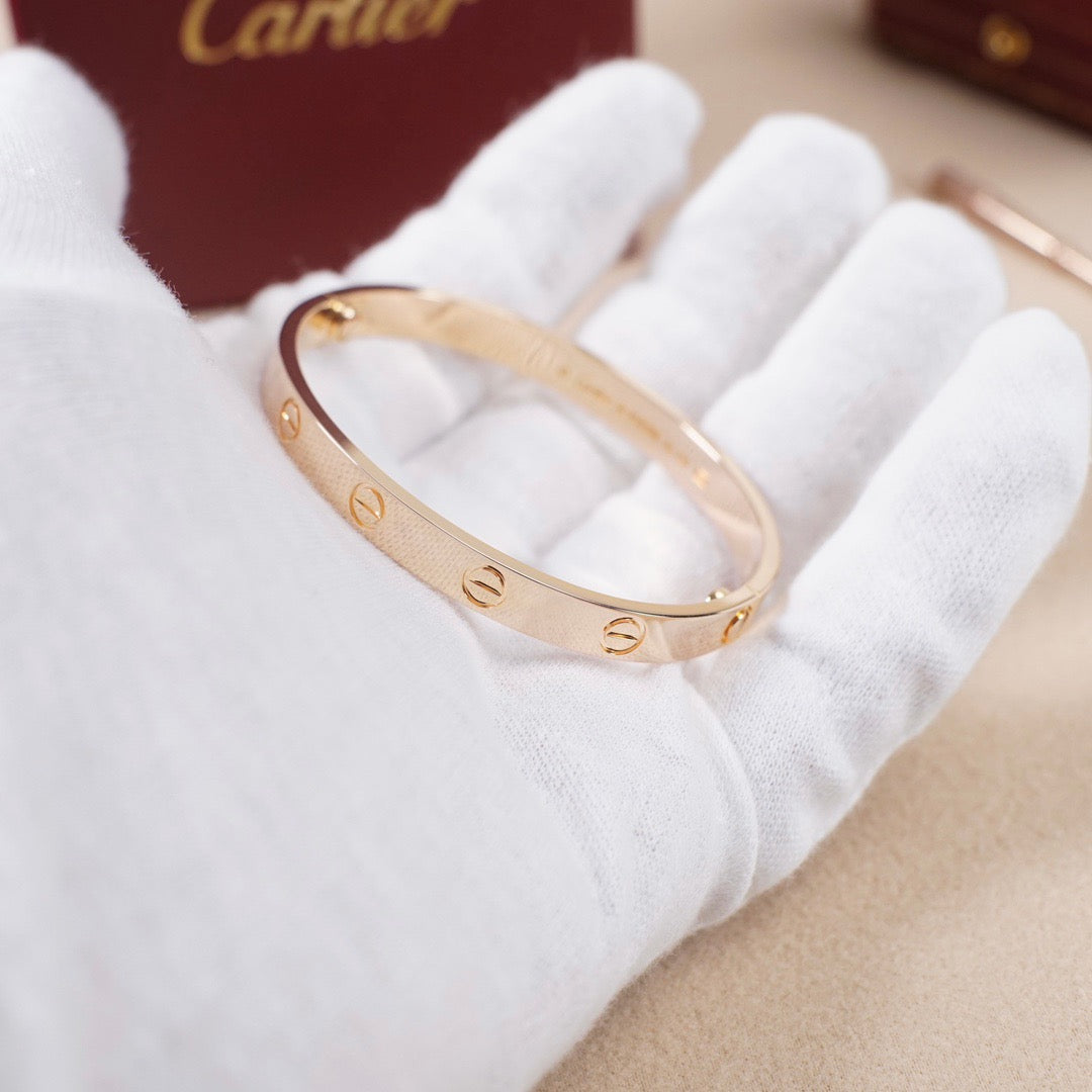 [Noble Aura jewelry]LOVE BRACELET 6.1MM NO DIAMONDS