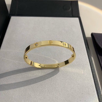 [Noble Aura jewelry]LOVE BRACELET 6.1MM 4 DIAMONDS
