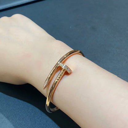 [Noble Aura jewelry]JUSTE BRACELET 3.5MM DIAMONDS
