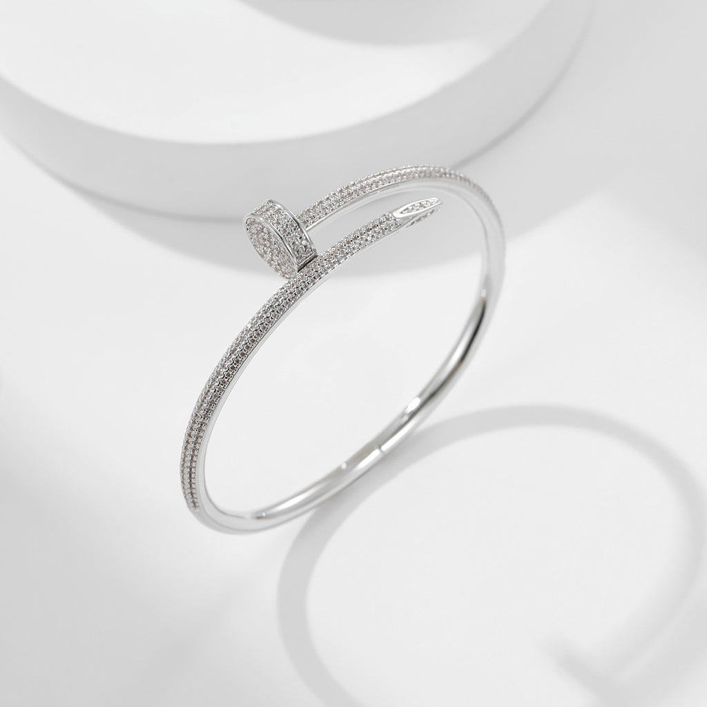 [Noble Aura jewelry]JUSTE BRACELET 3.5MM ALL DIAMONDS