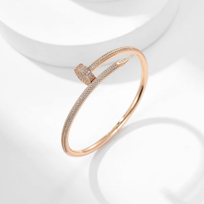 [Noble Aura jewelry]JUSTE BRACELET 3.5MM ALL DIAMONDS