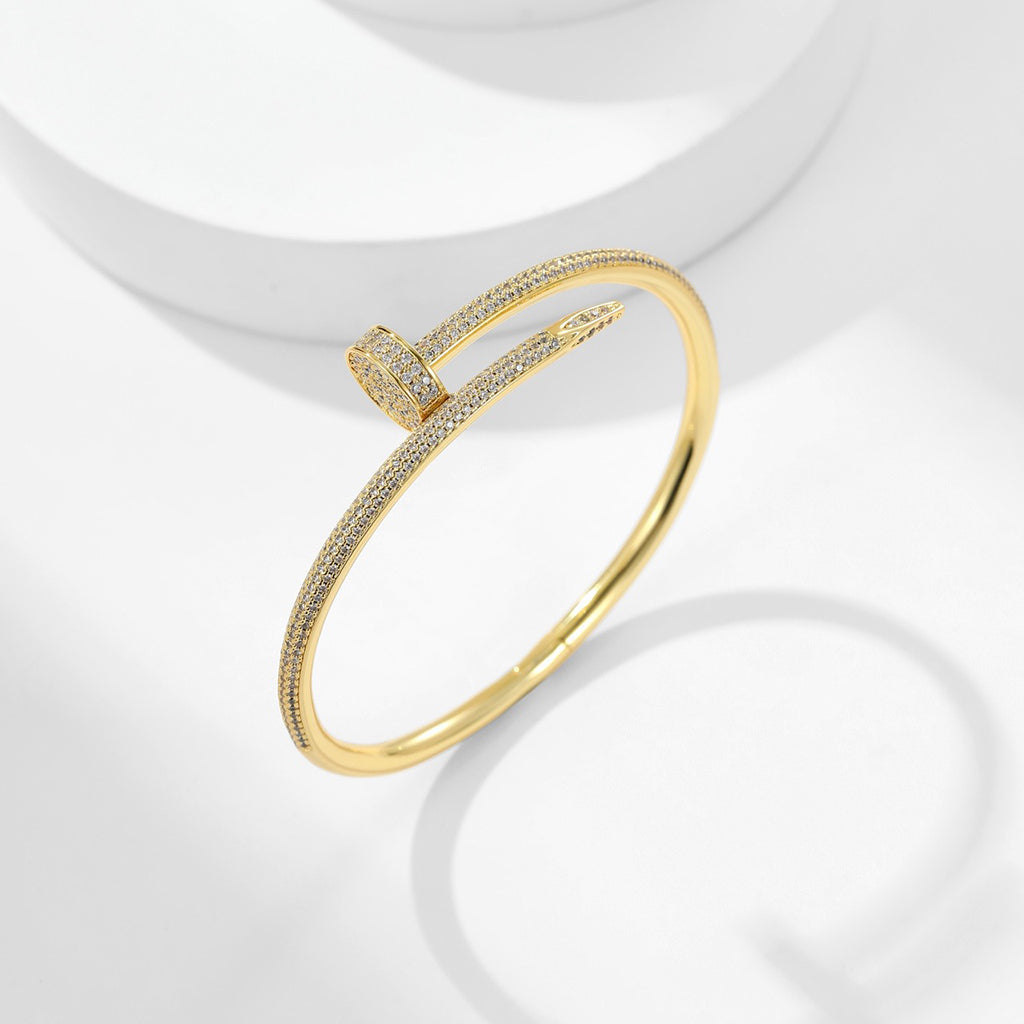 [Noble Aura jewelry]JUSTE BRACELET 3.5MM ALL DIAMONDS