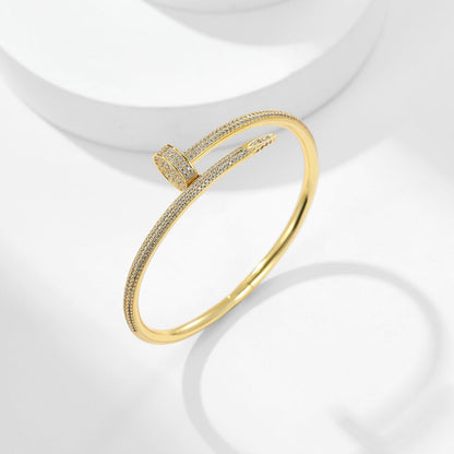 [Noble Aura jewelry]JUSTE BRACELET 3.5MM ALL DIAMONDS