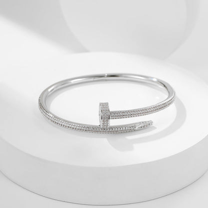 [Noble Aura jewelry]JUSTE BRACELET 3.5MM ALL DIAMONDS