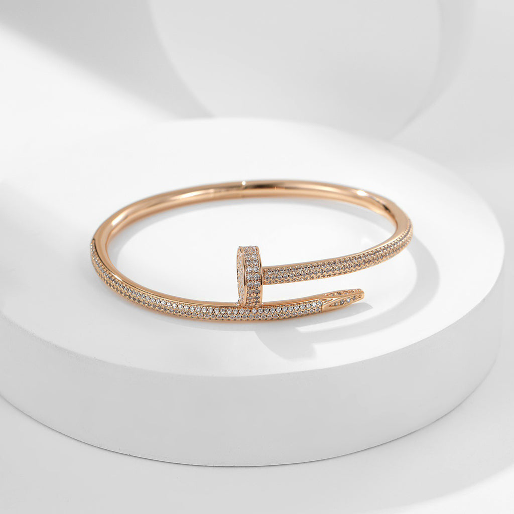 [Noble Aura jewelry]JUSTE BRACELET 3.5MM ALL DIAMONDS