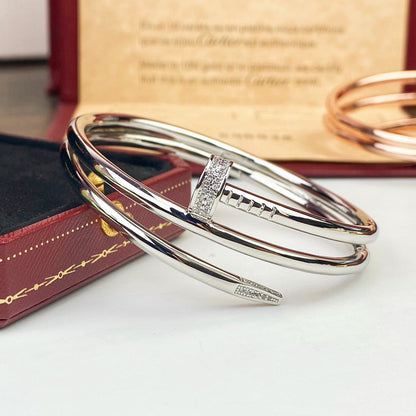 [Noble Aura jewelry]JUSTE BRACELET 3.5MM DOUBLE ROW DIAMOND