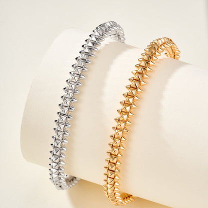 [Noble Aura jewelry]CLASH  BRACELET MEDIUM 8MM