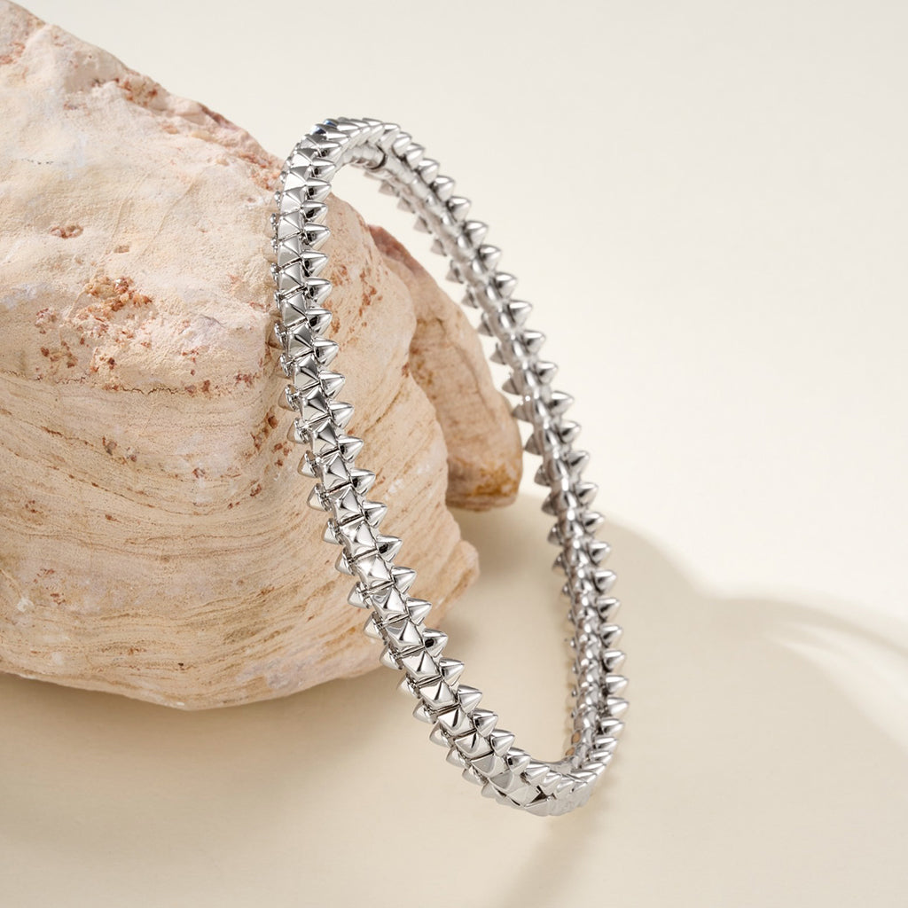 [Noble Aura jewelry]CLASH  BRACELET MEDIUM 8MM