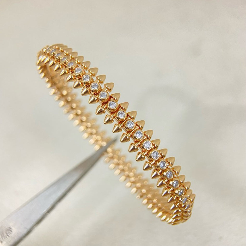 [Noble Aura jewelry]CLASH  BRACELET 8MM DIAMONDS