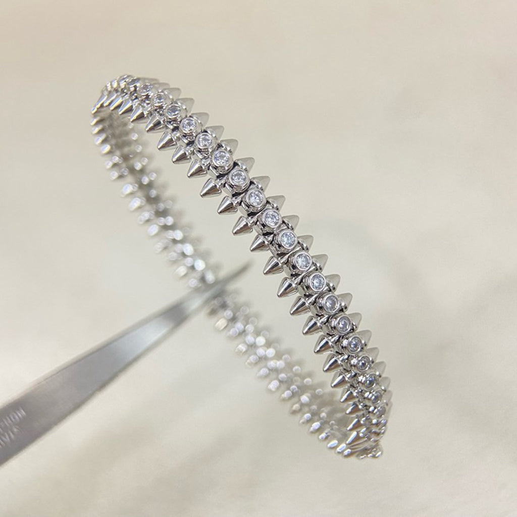[Noble Aura jewelry]CLASH  BRACELET 8MM DIAMONDS