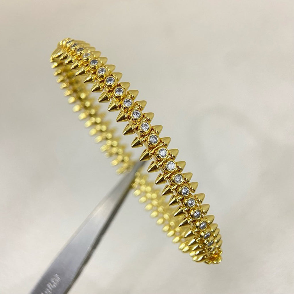 [Noble Aura jewelry]CLASH  BRACELET 8MM DIAMONDS
