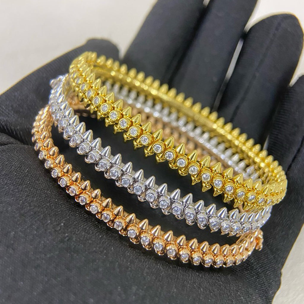 [Noble Aura jewelry]CLASH  BRACELET 8MM DIAMONDS