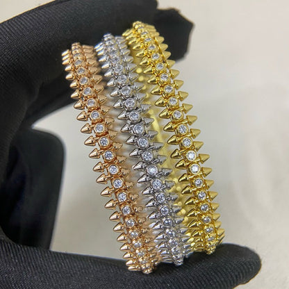 [Noble Aura jewelry]CLASH  BRACELET 8MM DIAMONDS