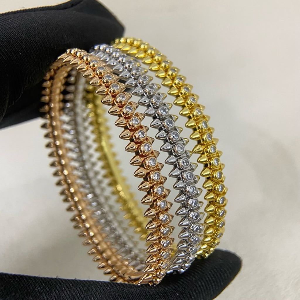 [Noble Aura jewelry]CLASH  BRACELET 8MM DIAMONDS