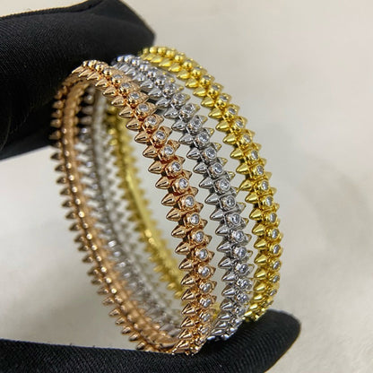 [Noble Aura jewelry]CLASH  BRACELET 8MM DIAMONDS