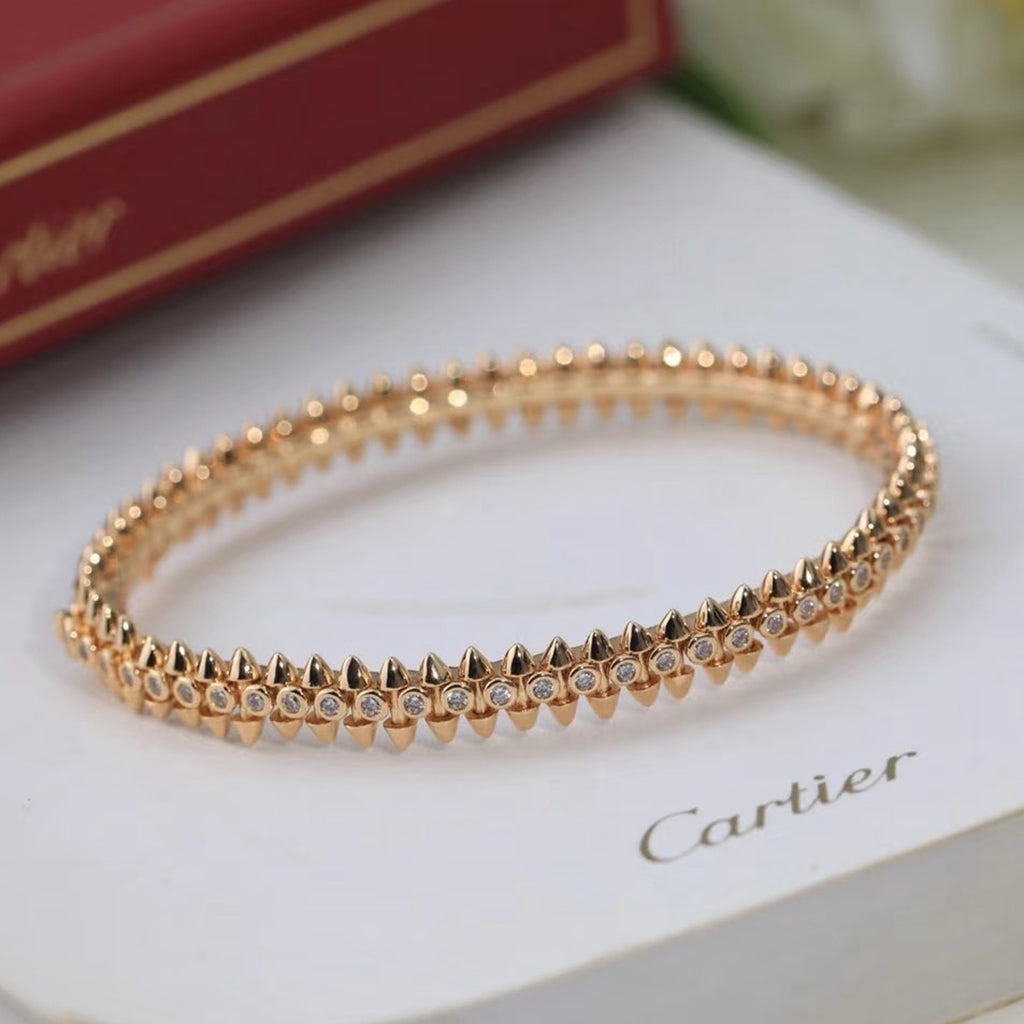 [Noble Aura jewelry]CLASH  BRACELET 8MM DIAMONDS