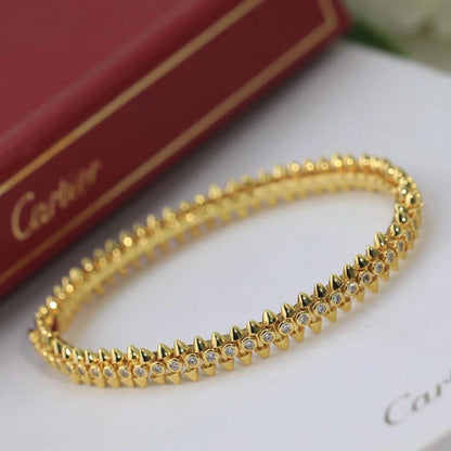 [Noble Aura jewelry]CLASH  BRACELET 8MM DIAMONDS