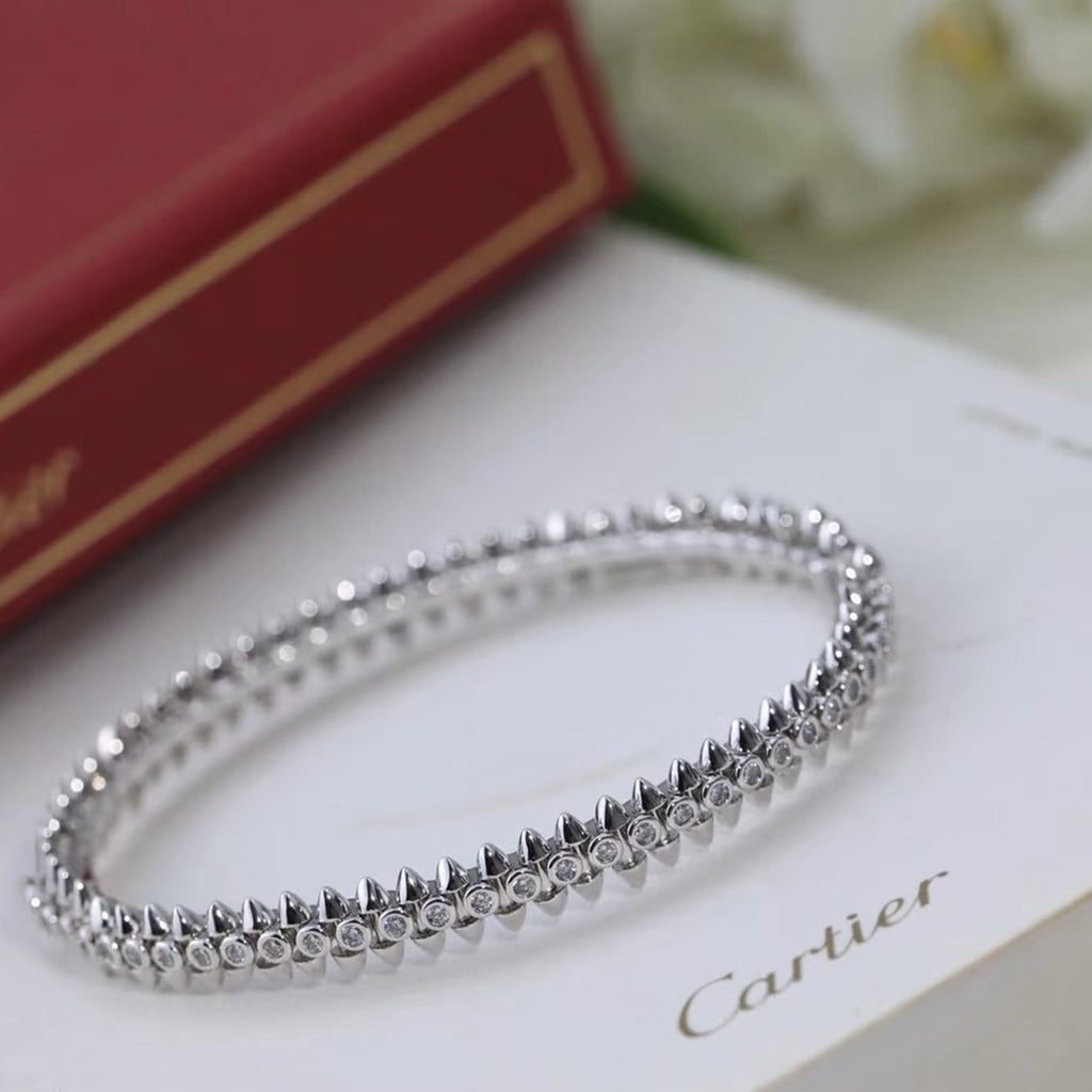 [Noble Aura jewelry]CLASH  BRACELET 8MM DIAMONDS