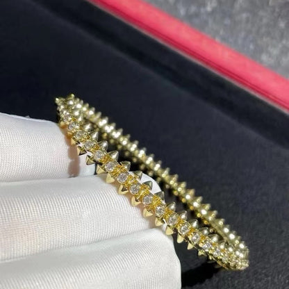 [Noble Aura jewelry]CLASH  BRACELET 8MM DIAMONDS