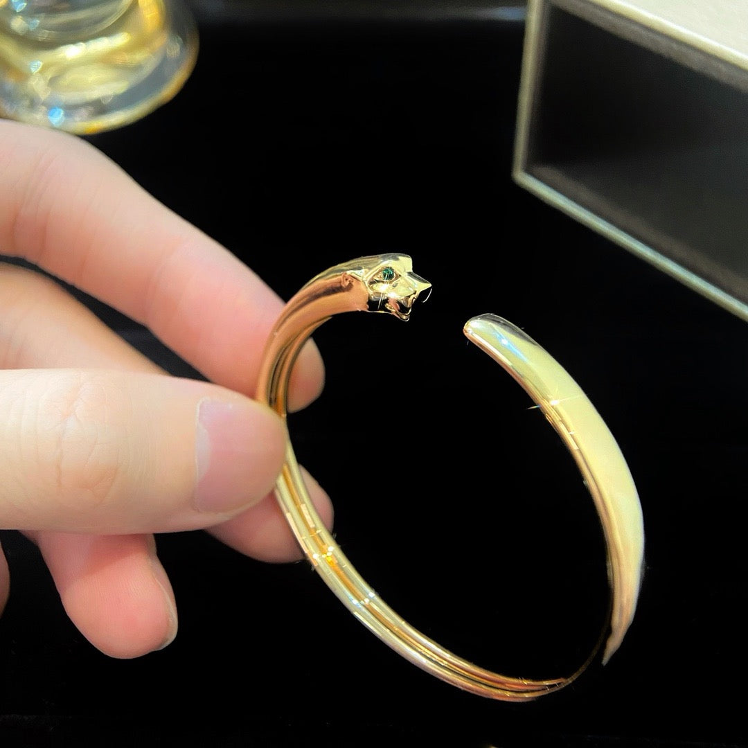 [Noble Aura jewelry]PANTHERE OPEN BRACELET