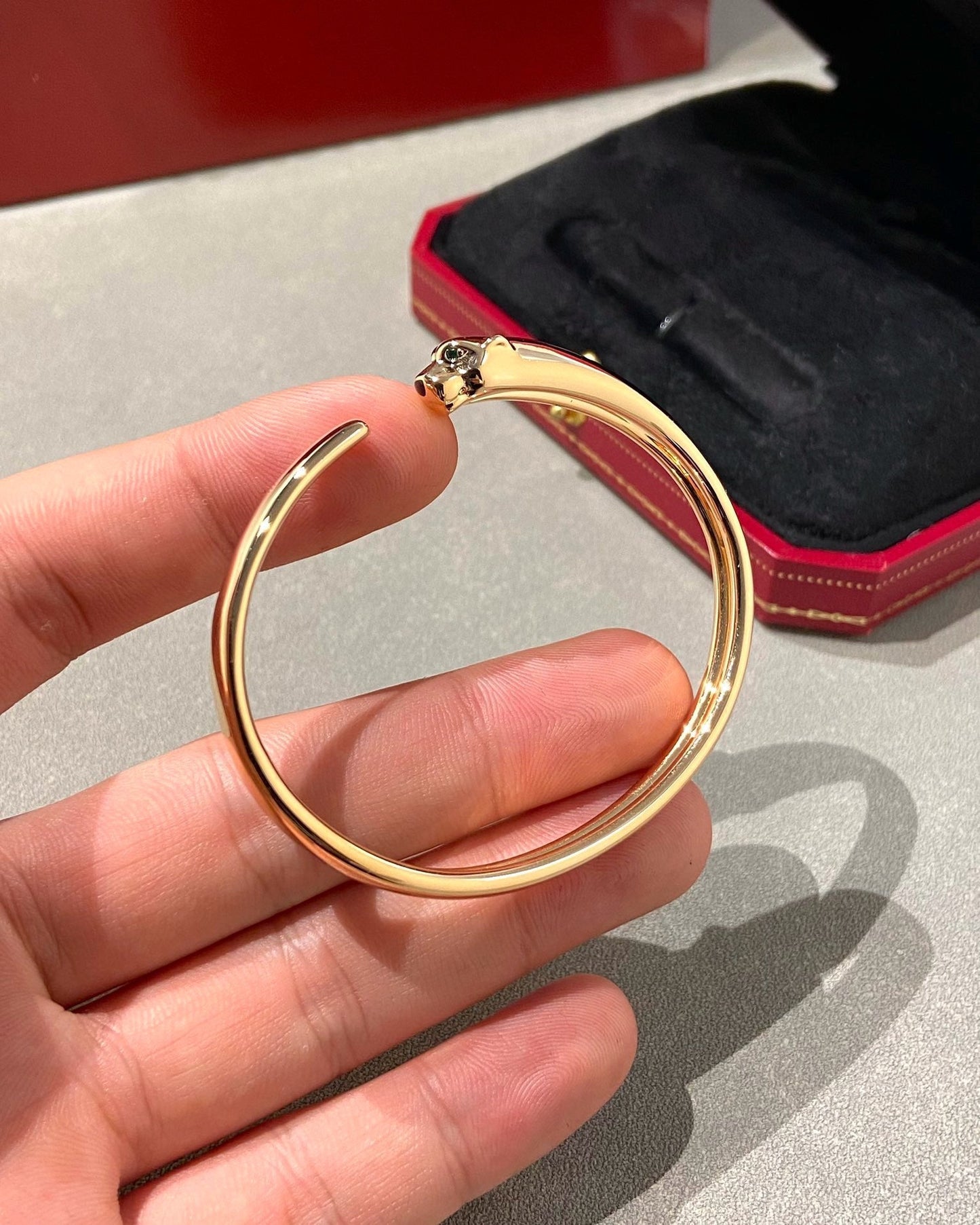 [Noble Aura jewelry]PANTHERE OPEN BRACELET