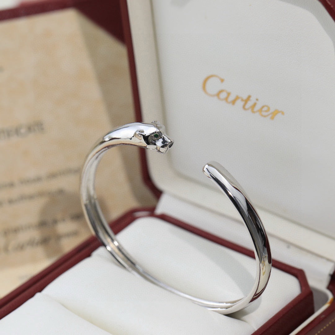 [Noble Aura jewelry]PANTHERE OPEN BRACELET