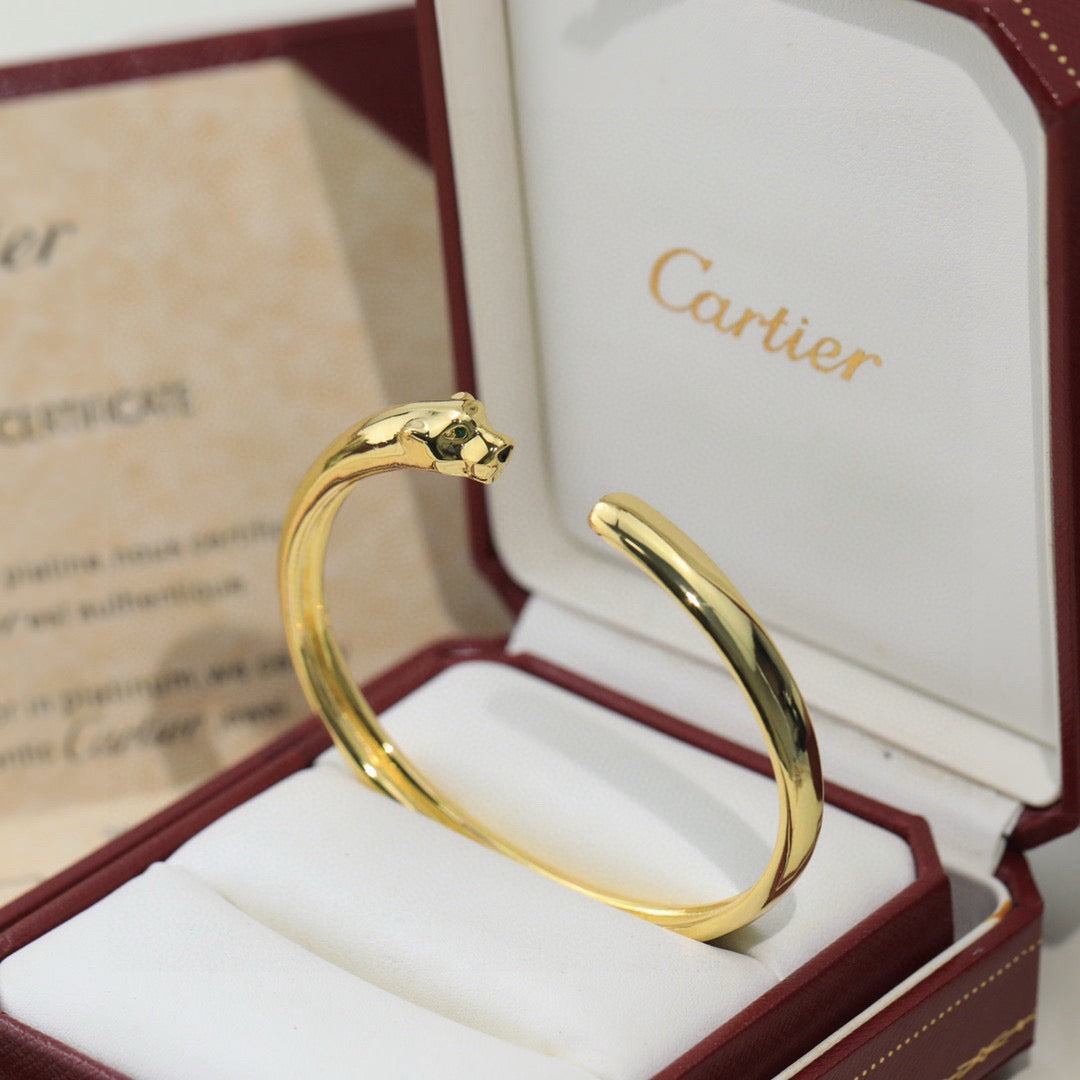[Noble Aura jewelry]PANTHERE OPEN BRACELET