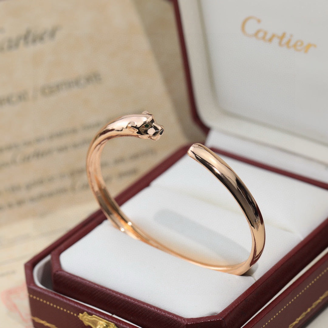 [Noble Aura jewelry]PANTHERE OPEN BRACELET