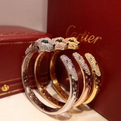 [Noble Aura jewelry]PANTHERE BIG BRACELET DIAMONDS