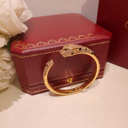 [Noble Aura jewelry]PANTHERE BIG BRACELET DIAMONDS