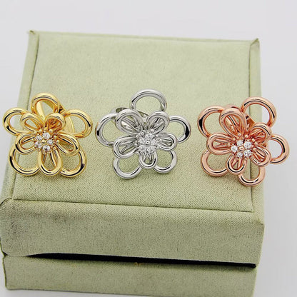 [Noble Aura jewelry] FLOWERLACE RING 5 DIAMONDS